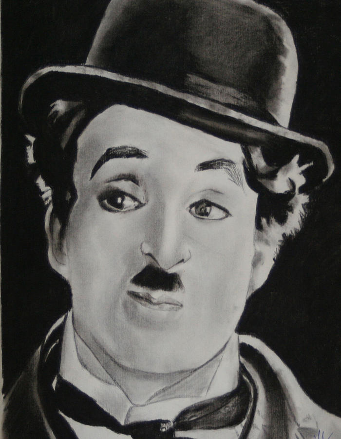 700x900 Charlie Chaplin Drawing - Charlie Chaplin Drawing