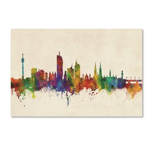 310x310 charlotte skyline art wayfair - Charlotte Skyline Drawing