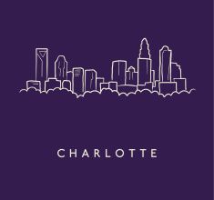 235x220 Charlotte Skyline - Charlotte Skyline Drawing