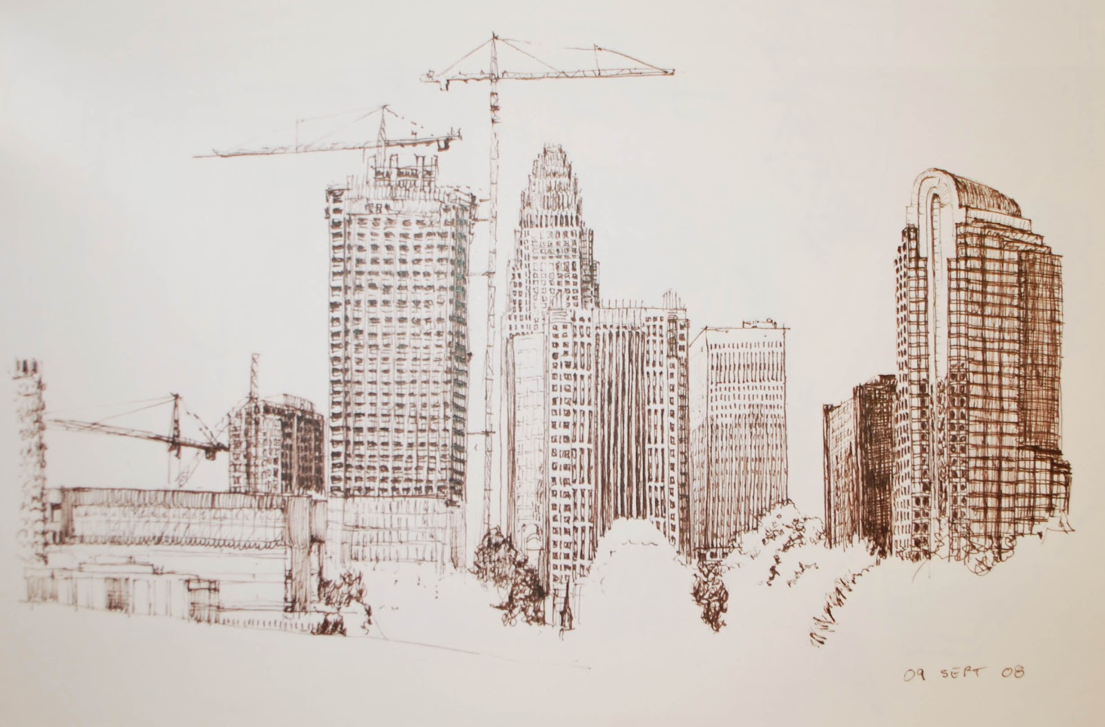 1600x1053 proper scale may - Charlotte Skyline Drawing