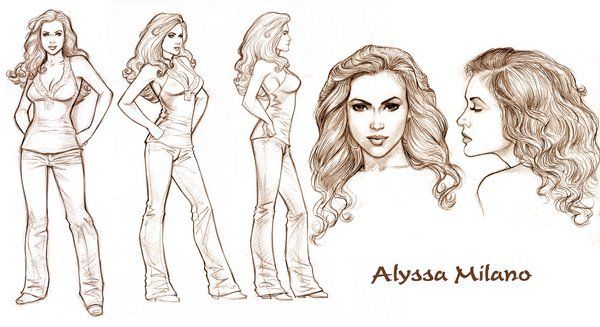 600x327 Charmed - Charmed Drawings