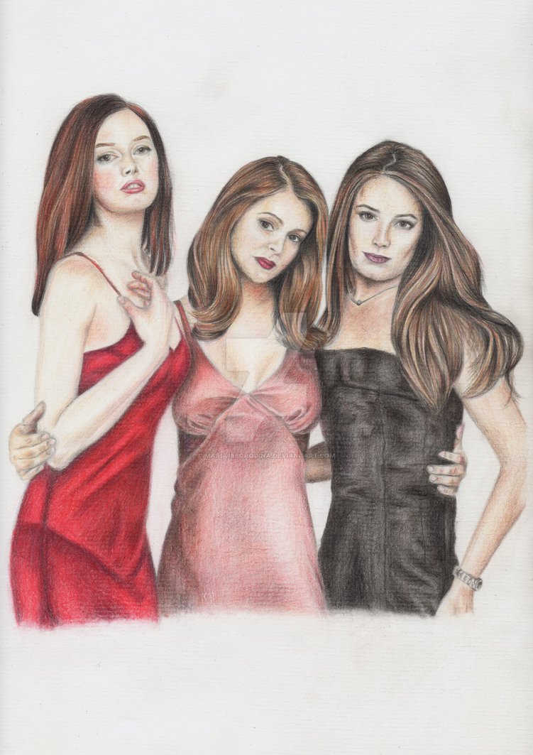 751x1063 the charmed ones - Charmed Drawings