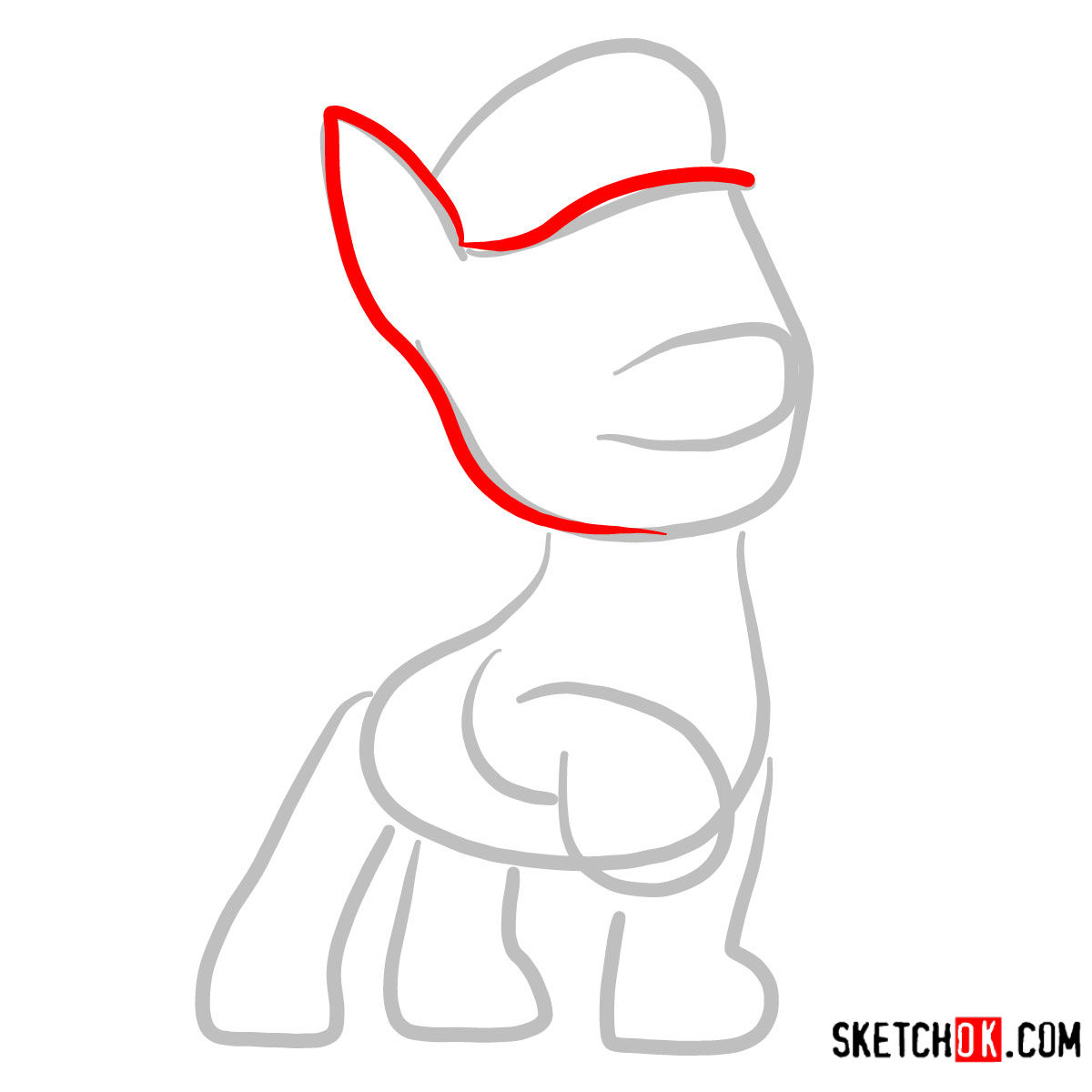 1200x1200 How To Draw Chase Paw Patrol - Chase Paw Patrol Drawing