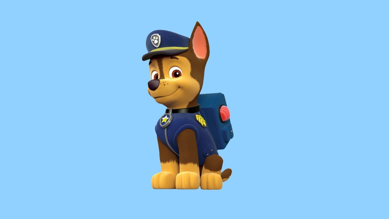 1280x720 How To Draw Chase - Chase Paw Patrol Drawing