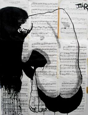 286x375 Saatchi Online Artist Loui Jover Drawing, Chastity - Chastity Drawing