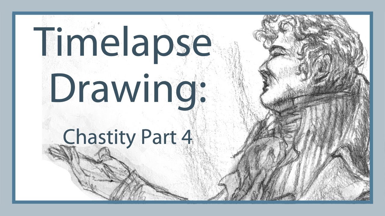 1280x720 Timelapse Drawing Chastity Part - Chastity Drawing