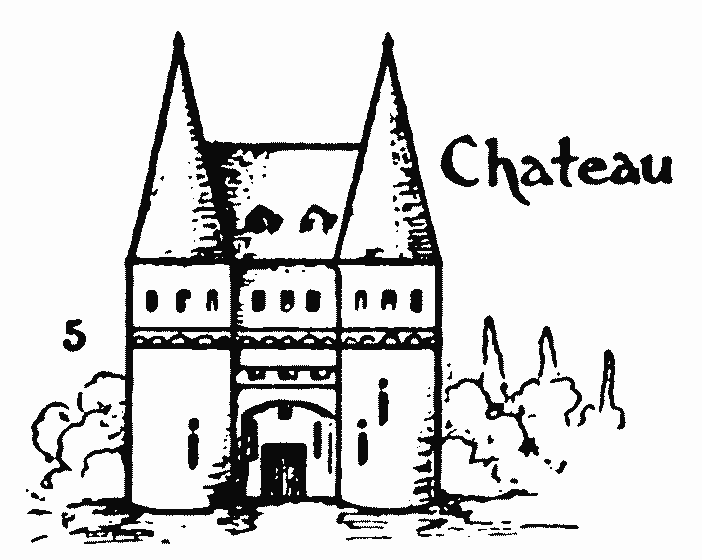 702x560 Drawing For Kids Step - Chateau Drawing