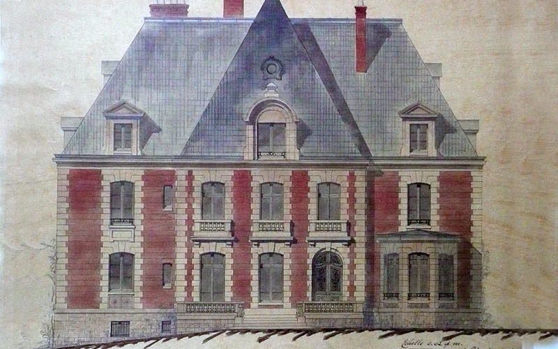 800x500 History - Chateau Drawing