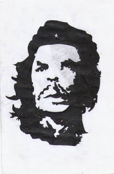 375x571 Che Guevara Drawing - Che Guevara Drawing