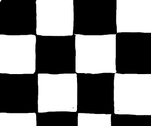 300x250 Checkerboard Drawing - Checkerboard Drawing