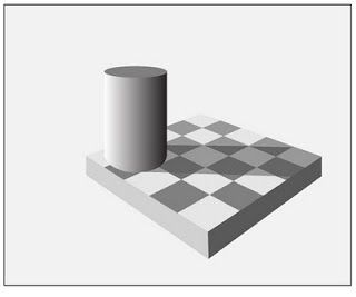320x267 Drawing Basics Checkerboard Illusion Explained Art - Checkerboard Drawing