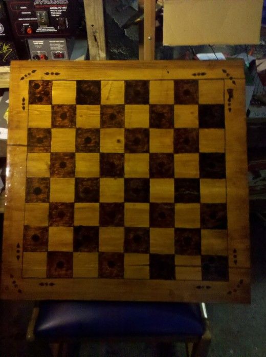 520x696 How To Make A Chess Board Guide To Drawing, Scoring And Wood - Checkers Drawing
