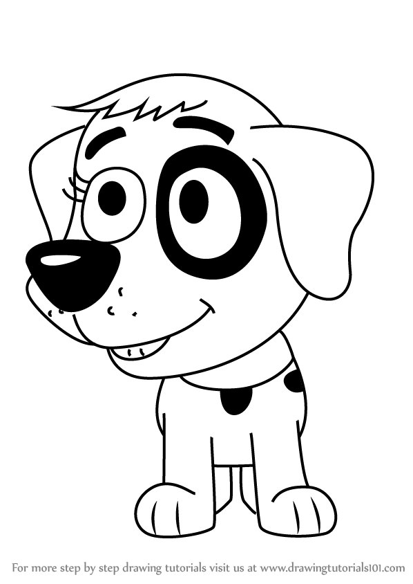 598x844 learn how to draw checkers from pound puppies - Checkers Drawing