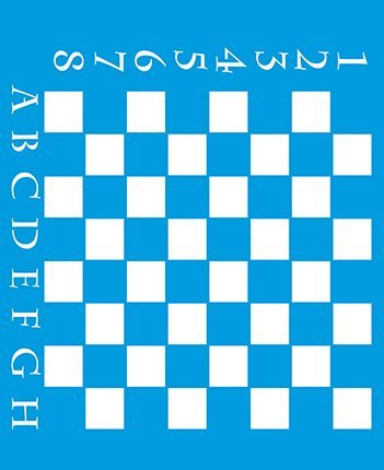 351x430 X - Checkers Drawing