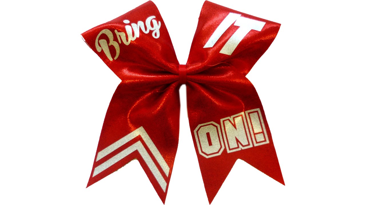 1280x720 How To Put Text On A Cheer Bow With Lisa Pay - Cheer Bow Drawing