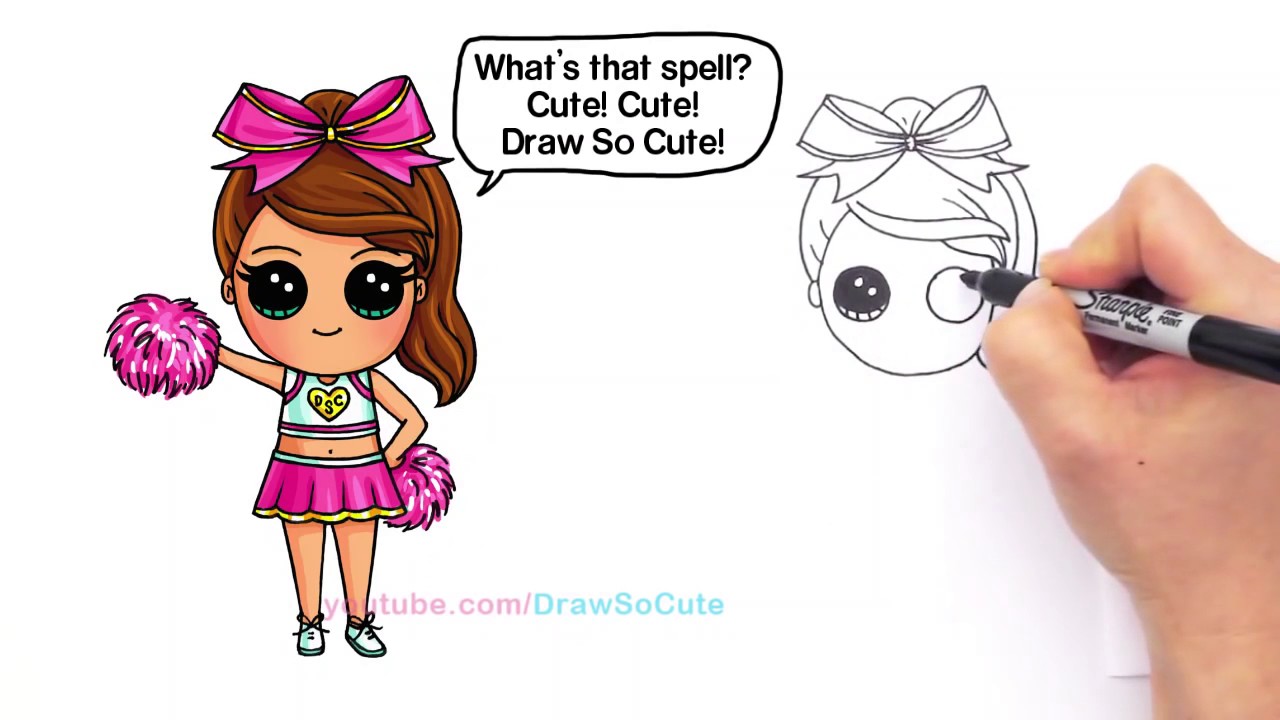 1280x720 Full Hd - Cheer Drawings