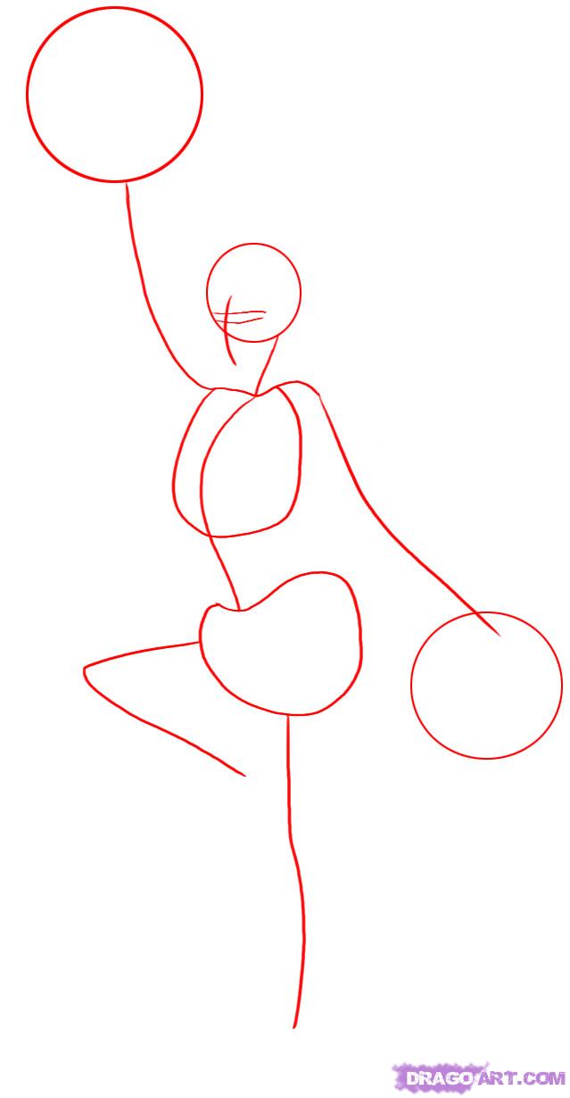 639x1230 Draw A Cheerleader, Step - Cheerleader Drawing