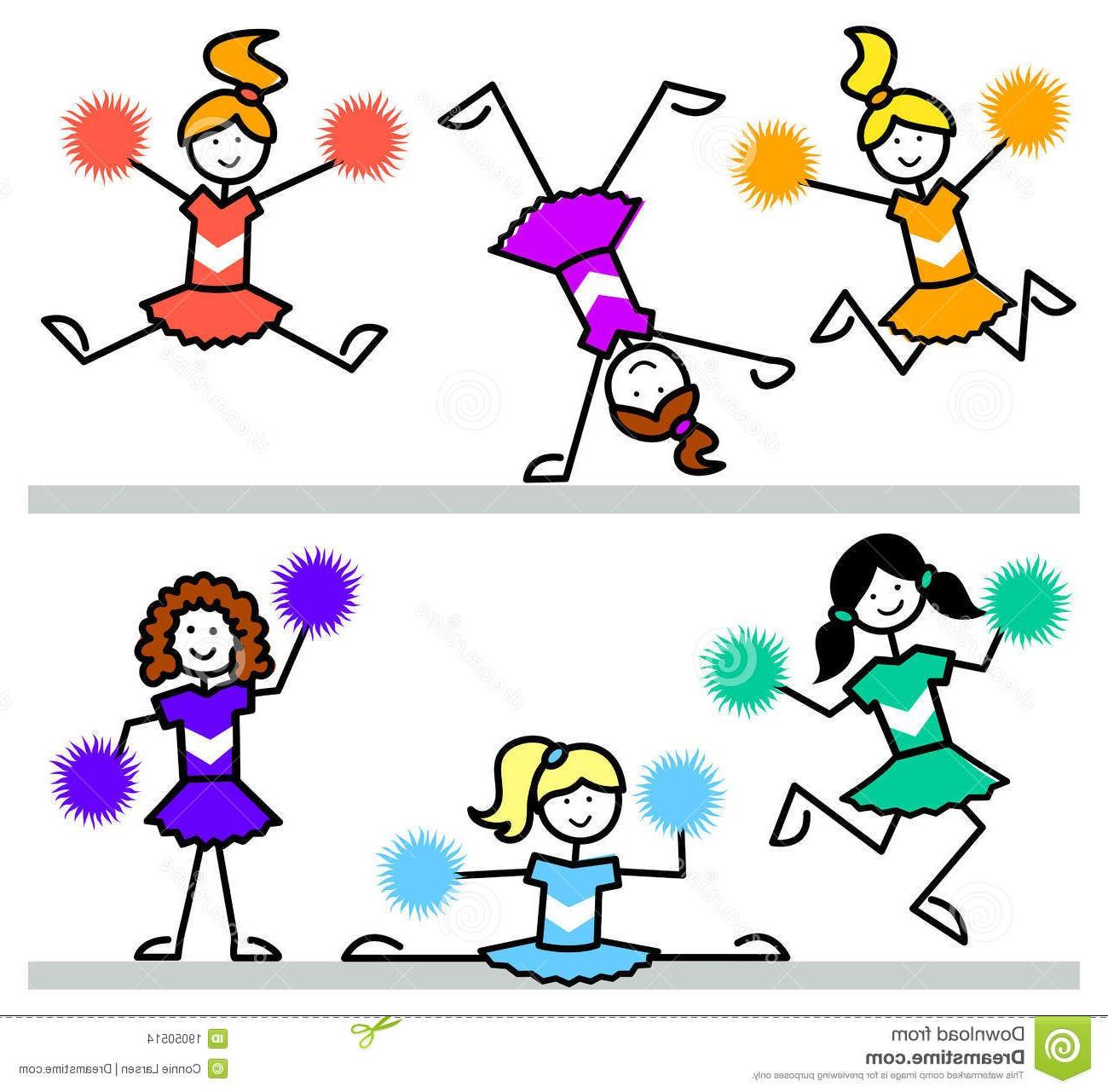 1300x1281 unique cheerleading drawing pictures - Cheerleader Drawing