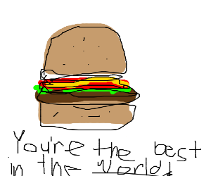 300x250 the world's greatest cheeseburger drawing - Cheeseburger Drawing
