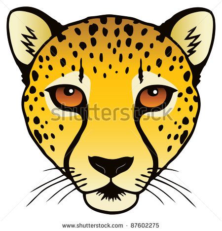 450x468 cheetahs stock illustrations cartoons shutterstock pbis - Cheetah Cartoon Drawing
