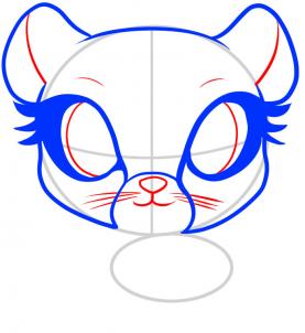 277x302 How To Draw How To Draw A Cheetah For Kids - Cheetah Drawing For Kids