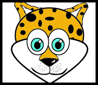 200x173 cheetah crafts for kids ideas to make cheetahs with easy arts - Cheetah Drawing For Kids