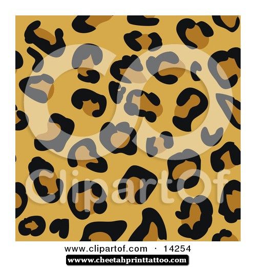 500x520 tattoo cheetah print tattoos, cheetah - Cheetah Print Drawing