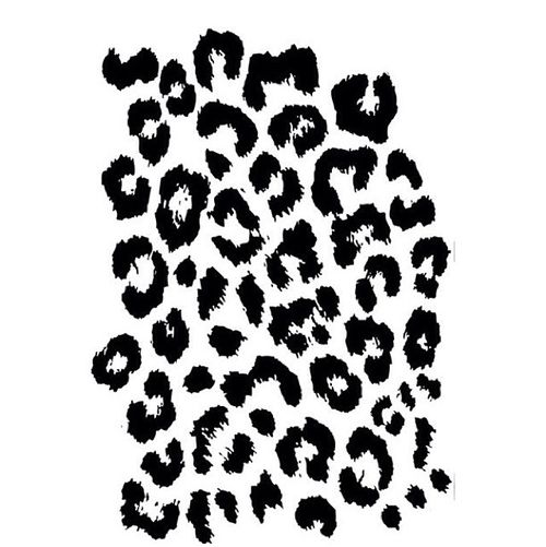 500x501 Best Photos Of Leopard Print Drawing - Cheetah Print Drawing