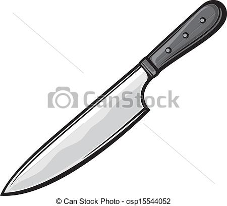 450x408 Kitchen Knife - Chef Knife Drawing