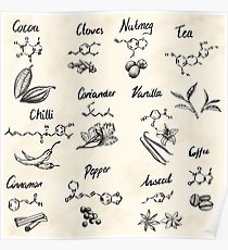 210x230 Chemistry Drawing Posters Redbubble - Chemistry Drawing