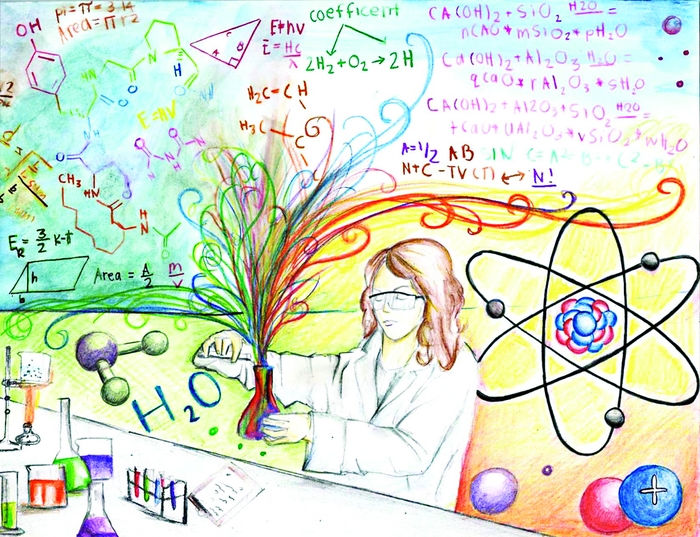 700x537 chemistry themed poster competition march issue - Chemistry Drawings