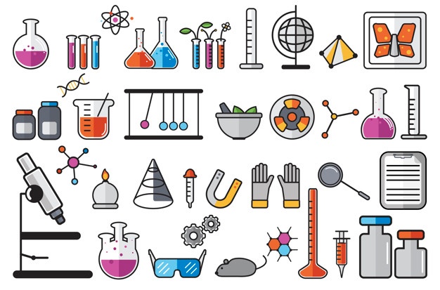 626x413 Chemistry Drawings Vector Vector Free Download - Chemistry Drawings