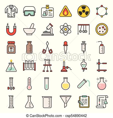 Easy Laboratory Apparatus Drawing