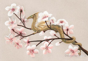 360x251 Japanese Cherry Blossom Pencil Drawing Phone Wallpapers - Cherry Blossom Pencil Drawing