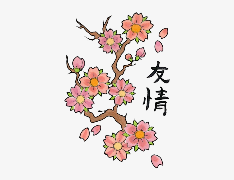 820x632 Cherry Blossom Tattoos - Cherry Blossom Tattoo Drawing