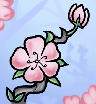 325x350 How To Draw How To Draw A Cherry Blossom For Kids - Cherry Blossom Tree Drawing Easy