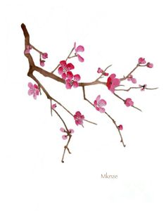 Cherry Blossom Tree Drawing Easy At Paintingvalley Com Explore