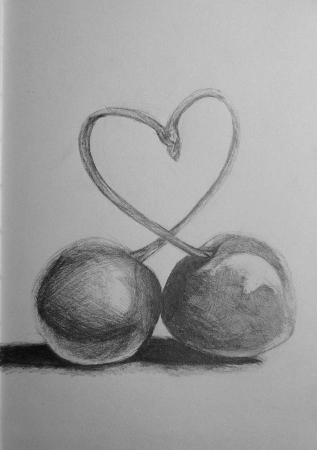 633x900 Oh Cherry Drawing - Cherry Drawing
