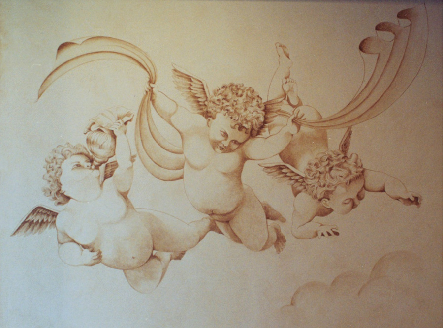 900x667 Cherub Angel Drawing At Com Free For Personal Us On Gorgeous - Cherub Angel Drawing