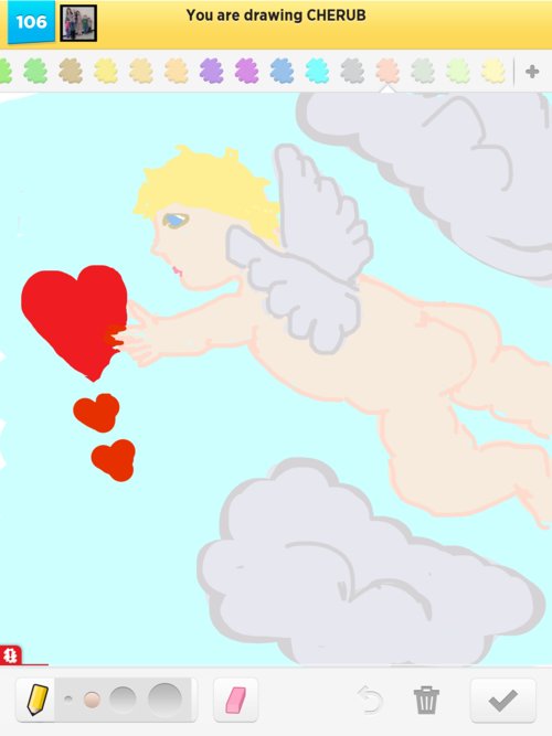 500x667 cherub drawings - Cherub Drawing