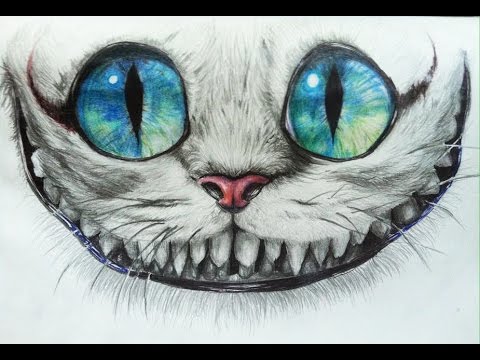 480x360 how to draw cheshire - Cheshire Cat Drawing
