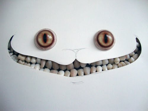 500x375 super punch cheshire cat - Cheshire Cat Smile Drawing