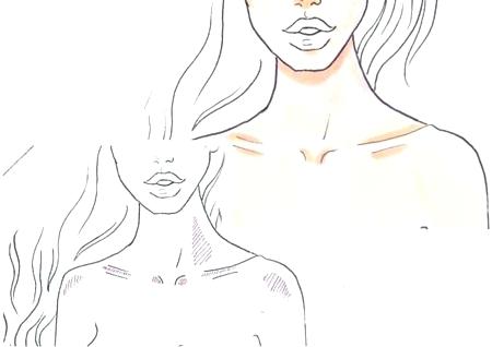 450x318 chest drawings how to draw skin and how to draw shadows step - Chest Of Drawings