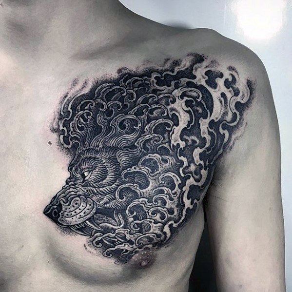 Chest Tattoo Drawings at Explore collection of