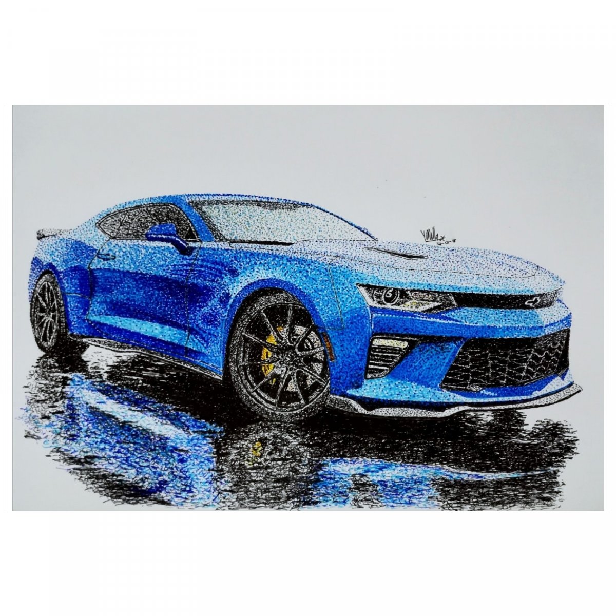 1200x1200 chevrolet camaro - Chevrolet Camaro Drawing