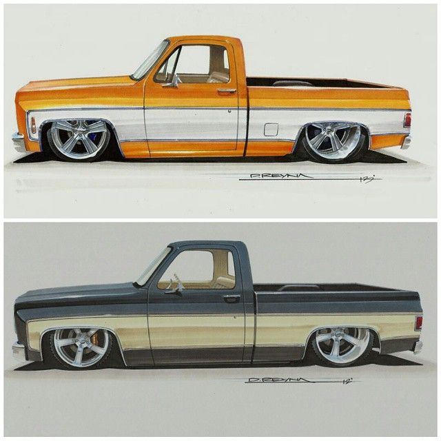 Chevy C10 Drawing at Explore collection of Chevy