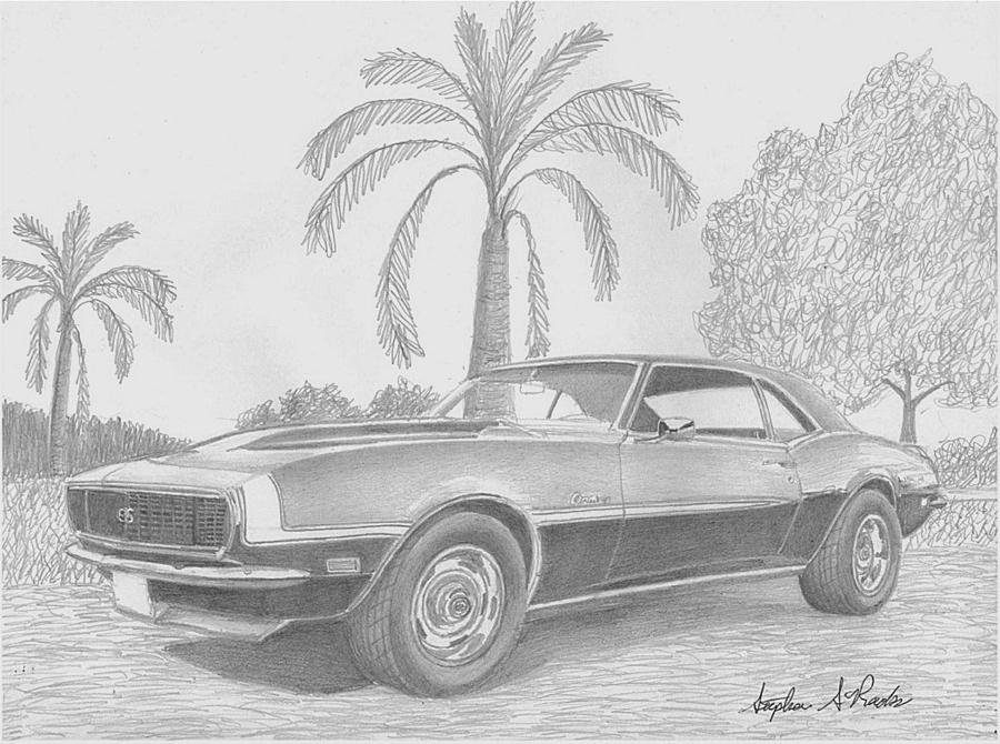 Camaro Outline Drawing At Explore Collection Of