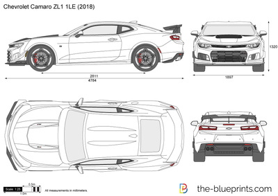400x283 Chevrolet Camaro Vector Drawing - Chevy Camaro Drawing