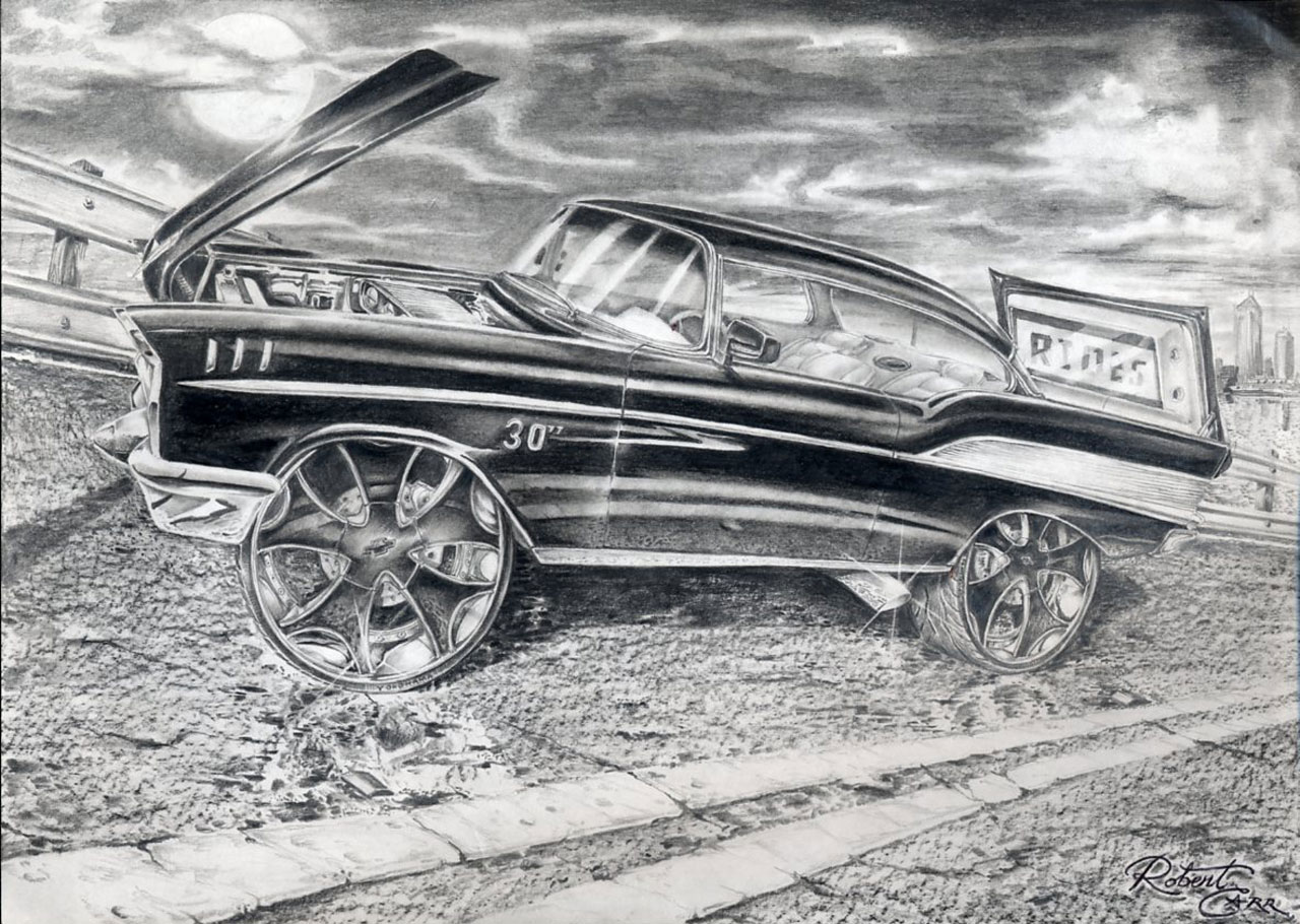 1280x910 Robert Carr - Chevy Drawings