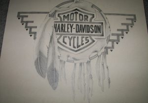 300x210 Chevy Emblem Pencil Sketch How To Draw The Chevrolet Logo - Chevy Emblem Drawing